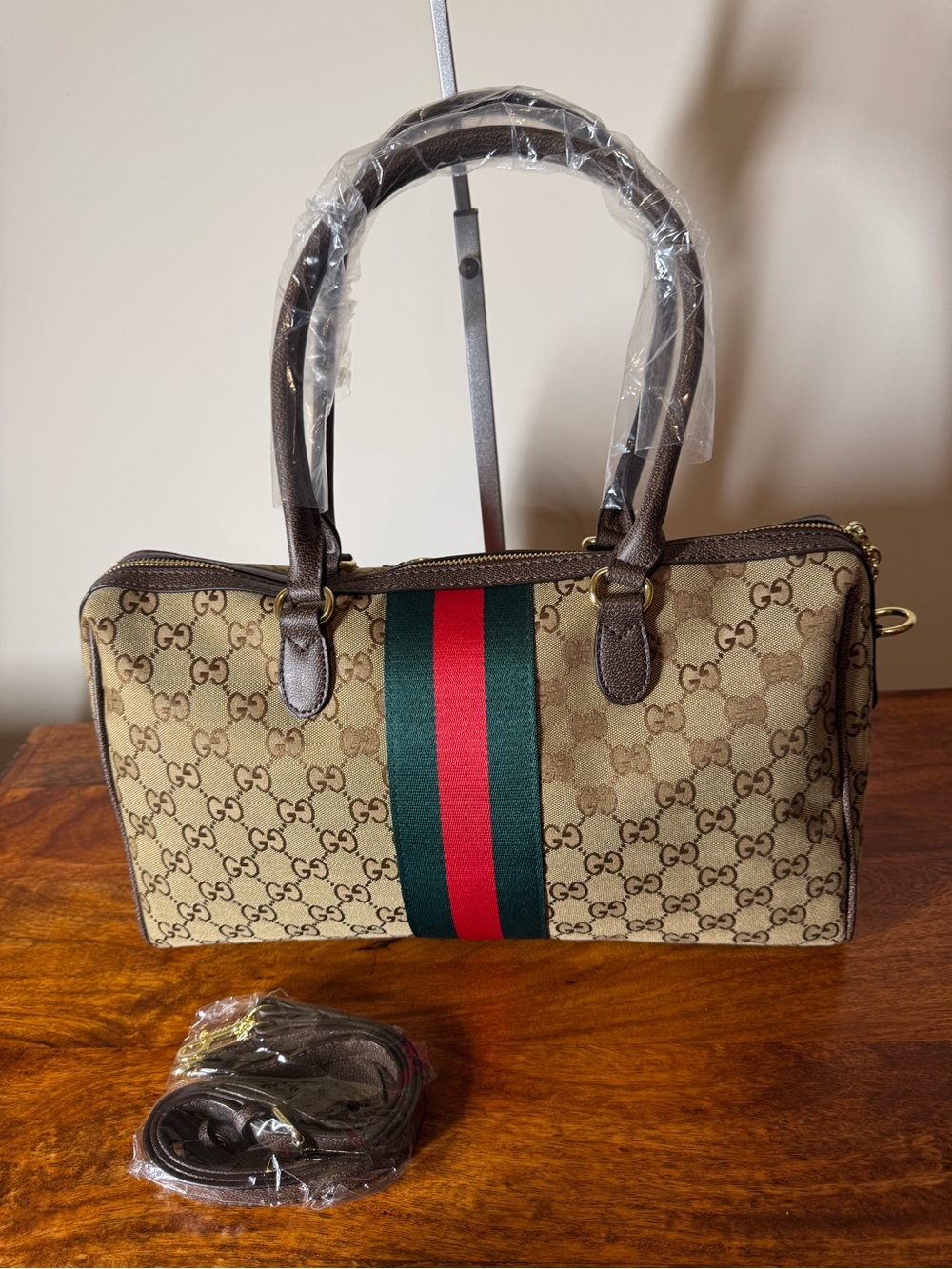 Canvas Top-Handle Shoulder Bag. No Brand. - Picture 3 of 8